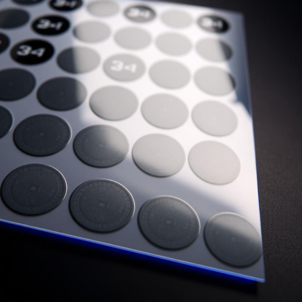 UV DTF Gang Sheet — a UV DTF decal being applied to a hard surface, customized with UV DTF transfer printing by Furnace Design Lab