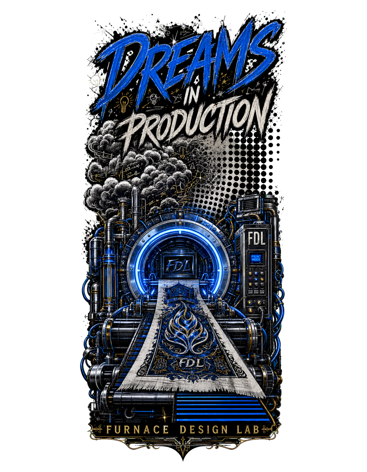 Dreams In Production full-back design