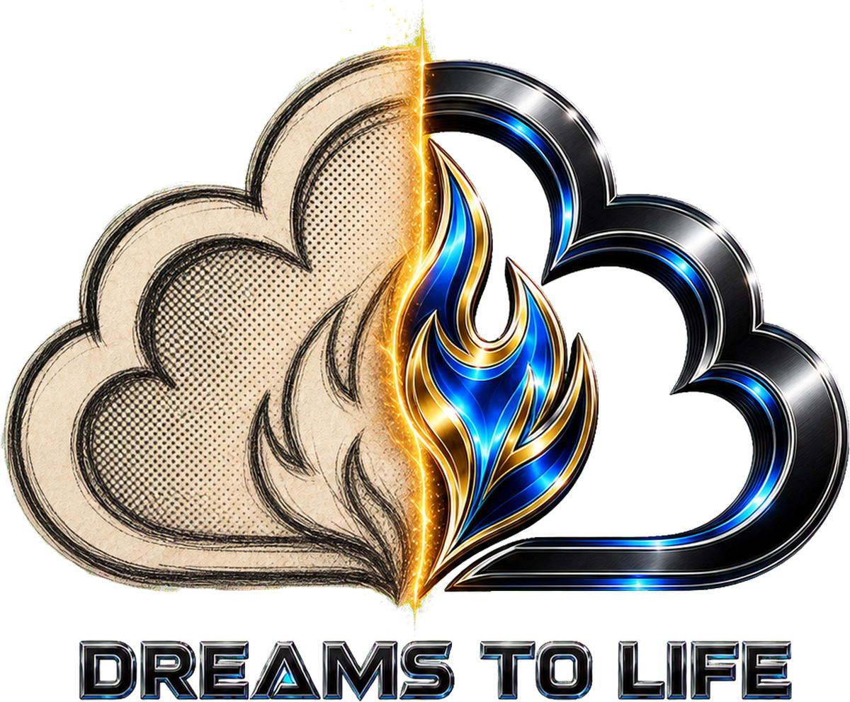 Dreams to Life left-chest design