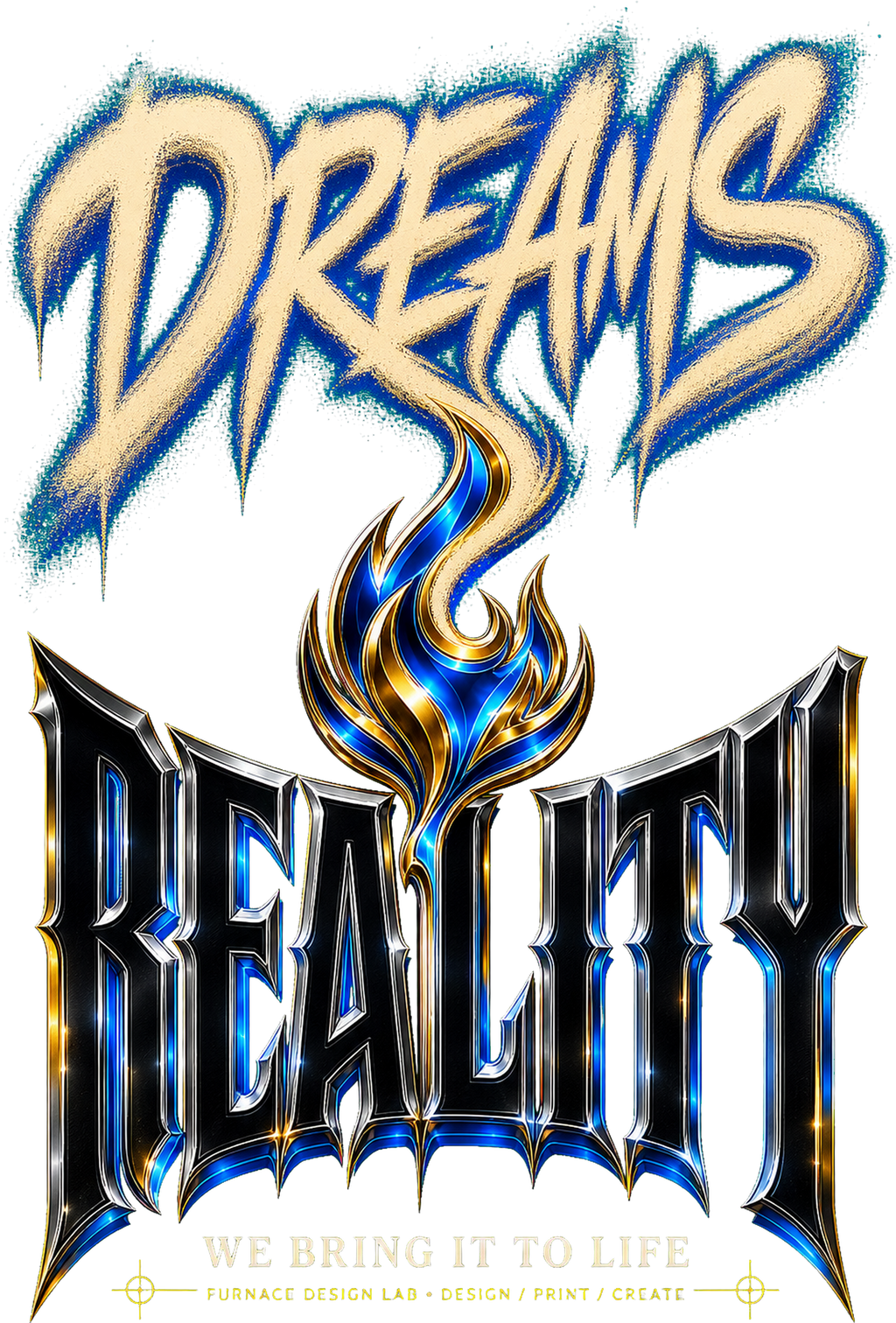 Dreams to Reality full-back design