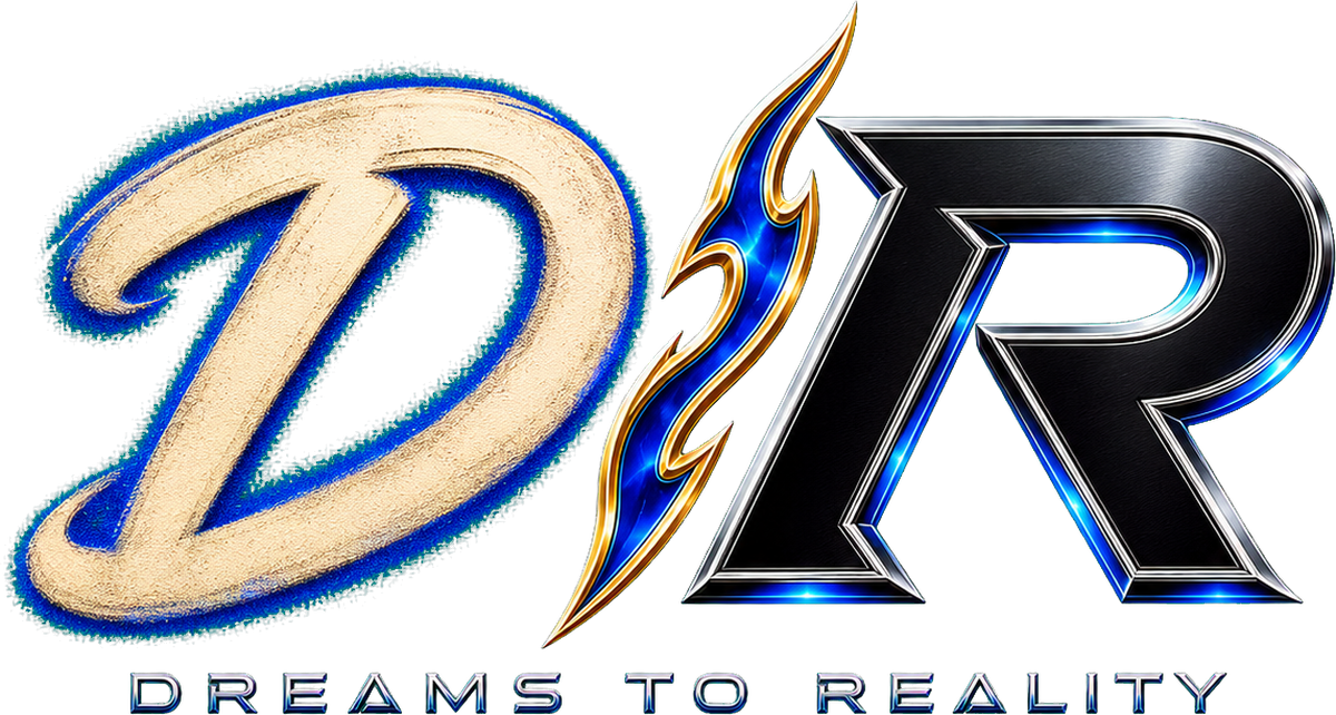 Dreams to Reality left-chest design