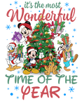 Christmas DTF transfer design