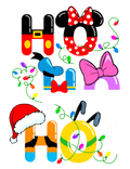 Christmas DTF transfer design