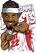 Basketball DTF transfer design