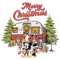 Christmas DTF transfer design