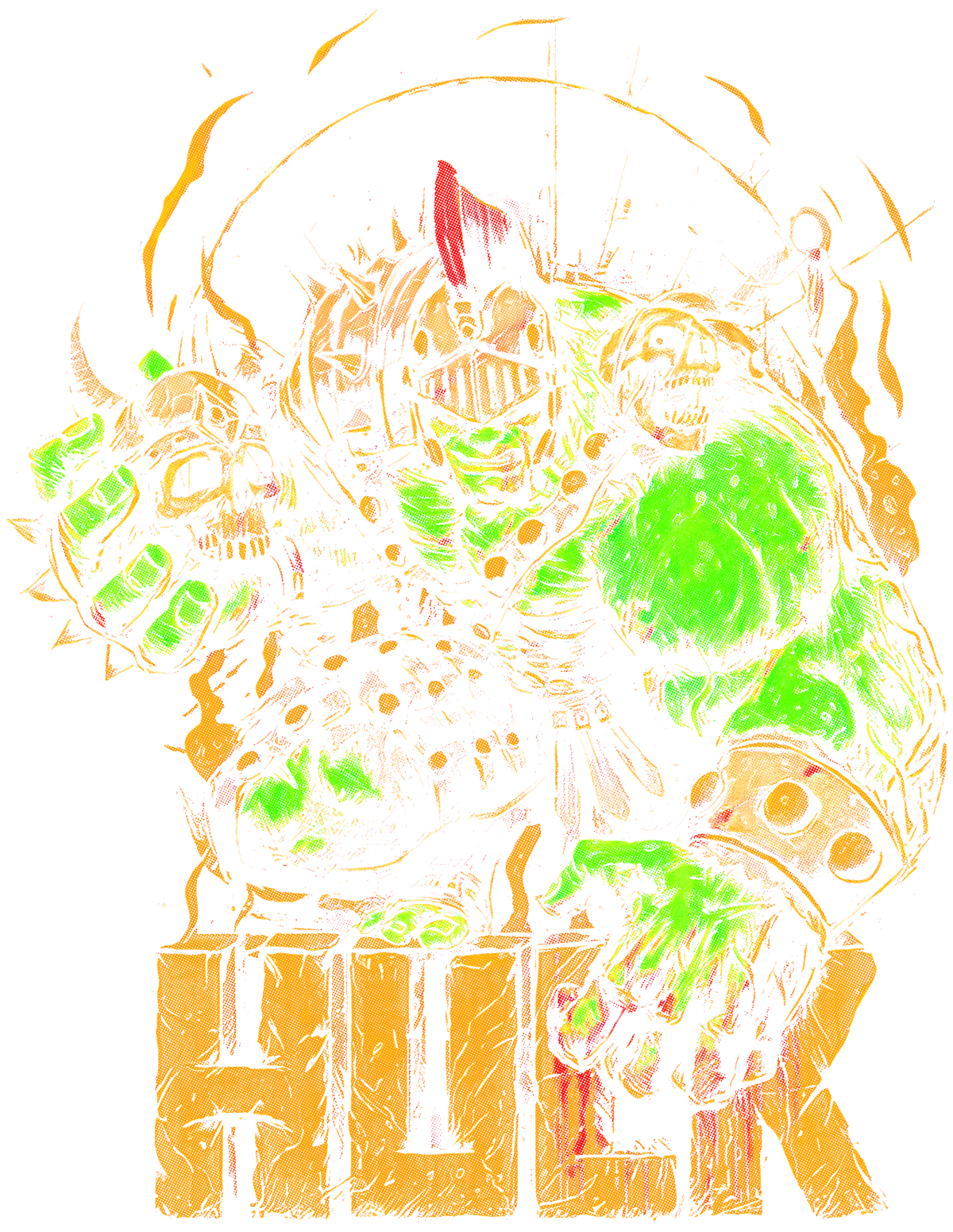 DTF transfer design