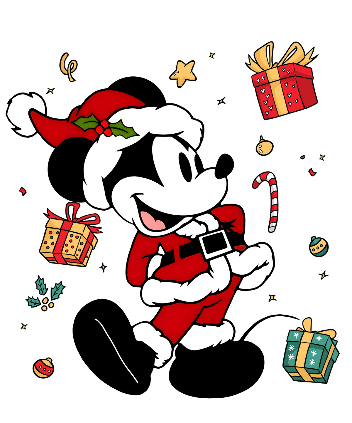 Christmas DTF transfer design