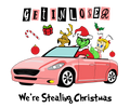 Grinch Christmas DTF transfer design