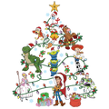 Christmas DTF transfer design