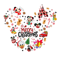 Christmas DTF transfer design