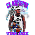 Basketball DTF transfer design