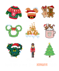 Christmas DTF transfer design