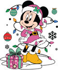 Christmas DTF transfer design