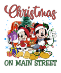 Christmas DTF transfer design
