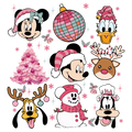 Christmas DTF transfer design