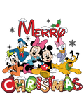 Christmas DTF transfer design