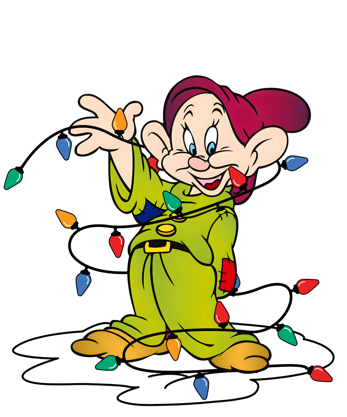 Christmas DTF transfer design