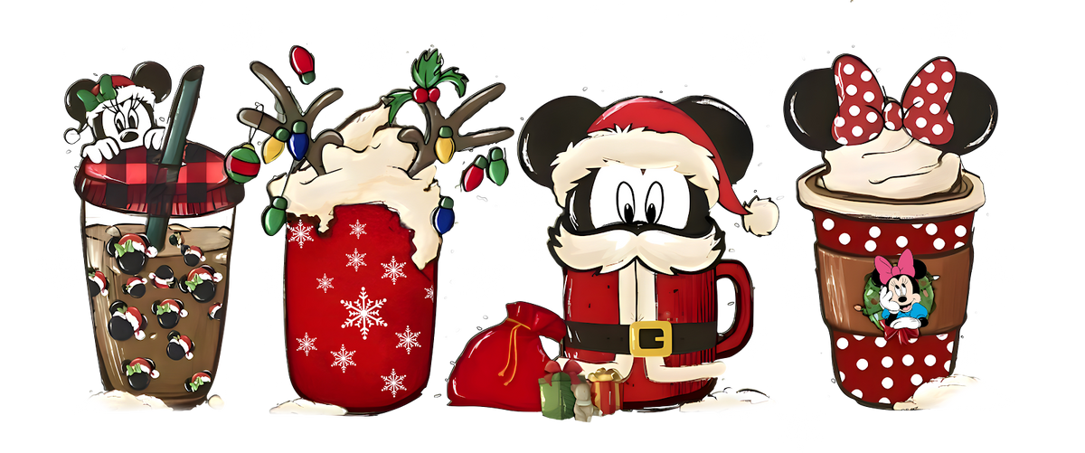Christmas DTF transfer design