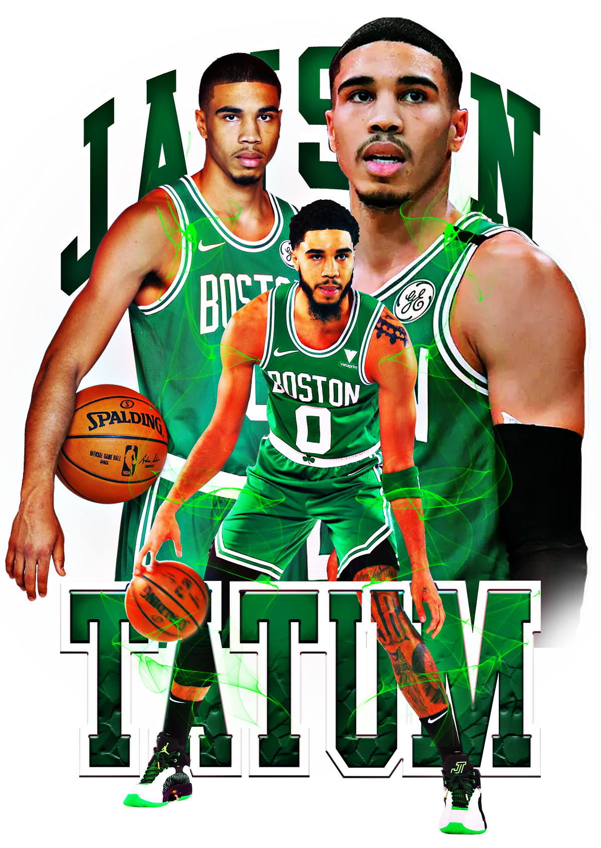Basketball DTF transfer design