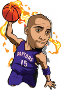 Basketball DTF transfer design