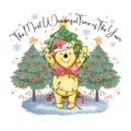 Christmas DTF transfer design