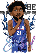 Basketball DTF transfer design