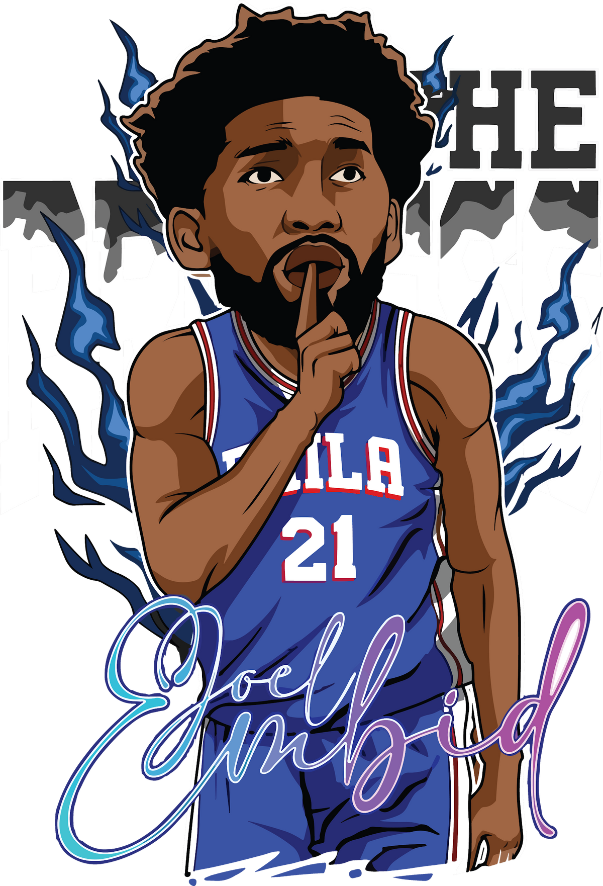 Basketball DTF transfer design