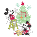 Christmas DTF transfer design
