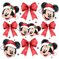 Christmas DTF transfer design