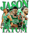 Vintage-style sports DTF transfer design