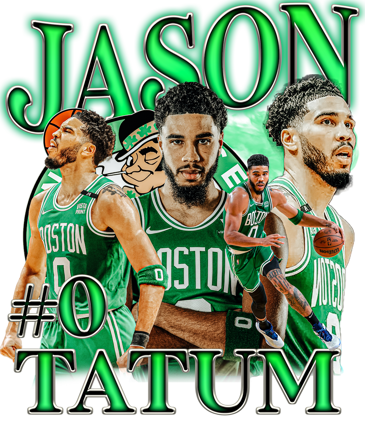 Vintage-style sports DTF transfer design