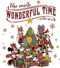 Christmas DTF transfer design