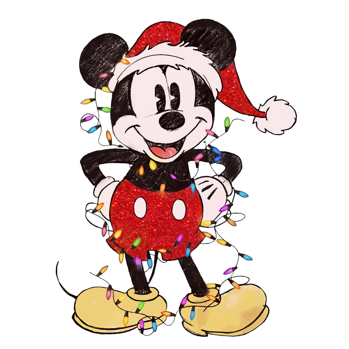 Christmas DTF transfer design