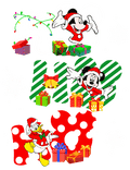 Christmas DTF transfer design