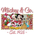 Christmas DTF transfer design