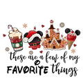 Christmas DTF transfer design