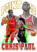 Basketball DTF transfer design