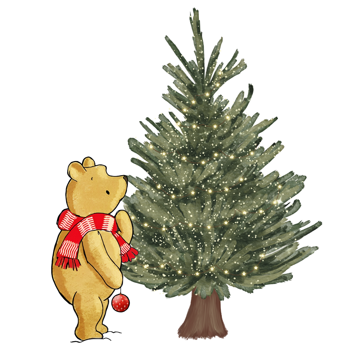 Christmas DTF transfer design