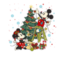 Christmas DTF transfer design
