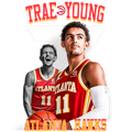 Basketball DTF transfer design
