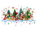 Christmas DTF transfer design
