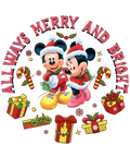 Christmas DTF transfer design