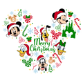 Christmas DTF transfer design