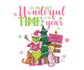 Grinch Christmas DTF transfer design