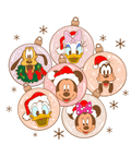 Christmas DTF transfer design