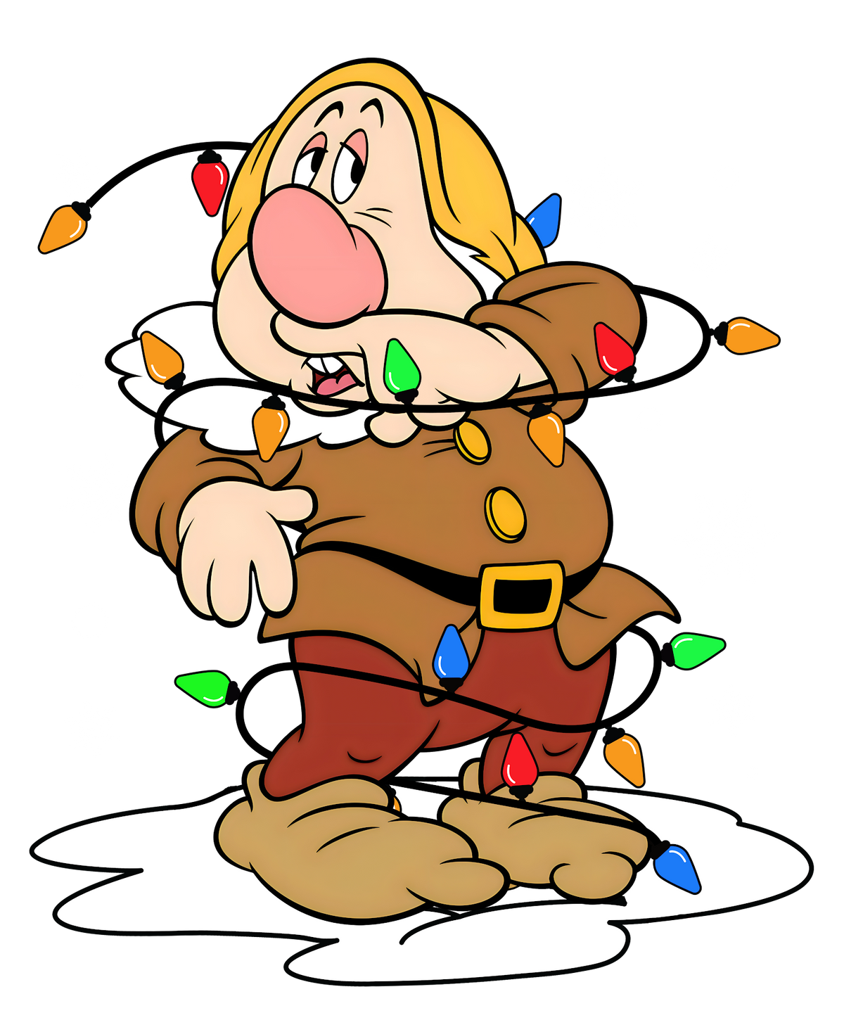Christmas DTF transfer design