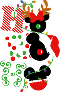 Christmas DTF transfer design