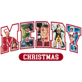 Christmas DTF transfer design