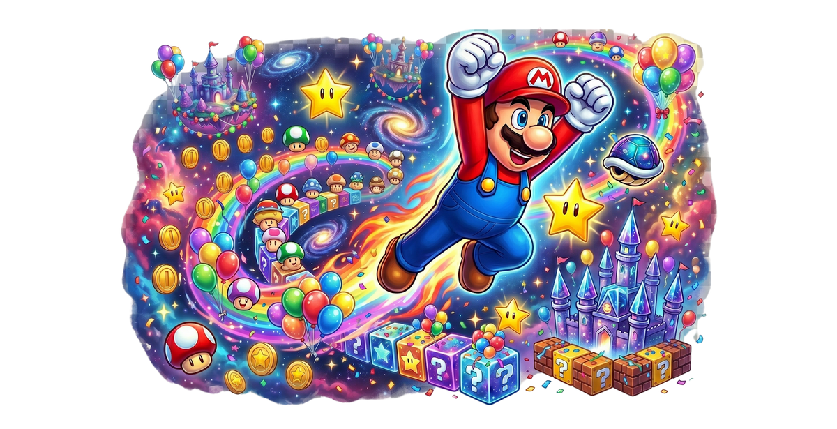 Mario UV printed glass tumbler wrap design