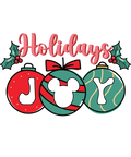 Christmas DTF transfer design